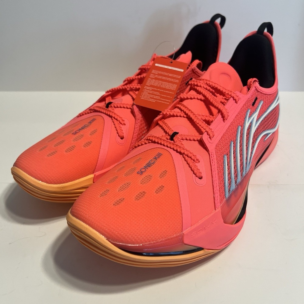 Li Ning Basketball Shoes Size 13 Sonic XIII Pink New With Box